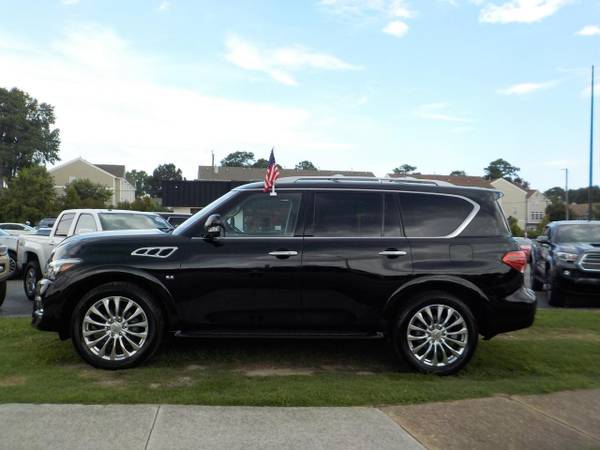 2017 INFINITI QX80 LIMITED, LEATHER, HEATED SEATS, SUNROOF, REMOTE... for sale in Virginia Beach, VA – photo 2