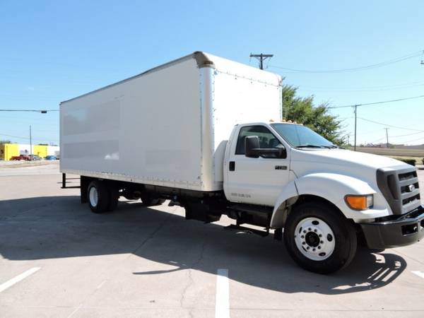 2012 Ford F750 26 FOOT BOX TRUCK W/CUMMINS with 15.14 sm, 80000 psi... for sale in Grand Prairie, TX – photo 10