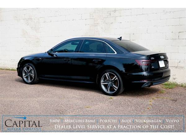 AWD Luxury 2017 Audi A4 Quattro for Only $19k! - cars & trucks - by... for sale in Eau Claire, MI – photo 3