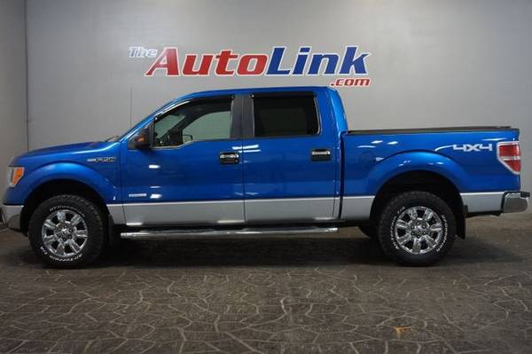 2011 Ford F150 SuperCrew Cab, XLT Pickup 4D 5 1/2 ft - Blue for sale in Bartonville, IL – photo 4