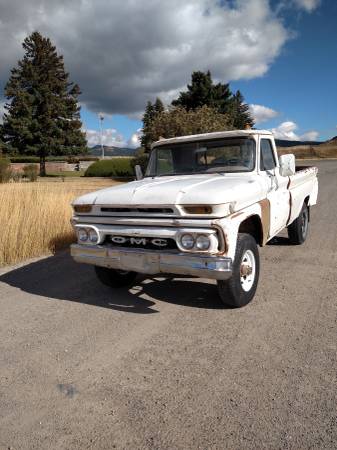 1965 GMC 3/4 ton 4x4 - cars & trucks - by owner - vehicle automotive... for sale in Anaconda, MT – photo 2
