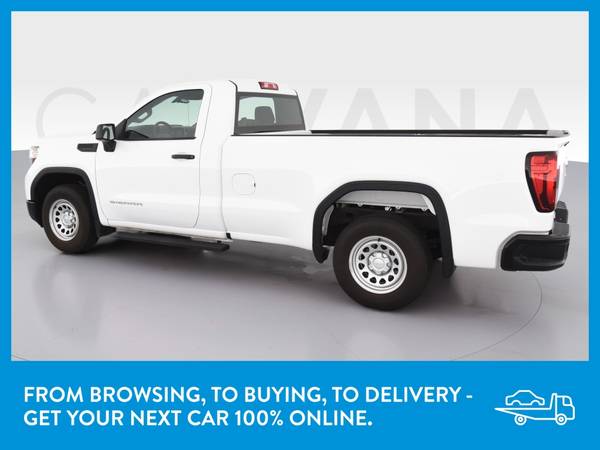 2019 GMC Sierra 1500 Regular Cab Pickup 2D 8 ft pickup White for sale in Washington, District Of Columbia – photo 5