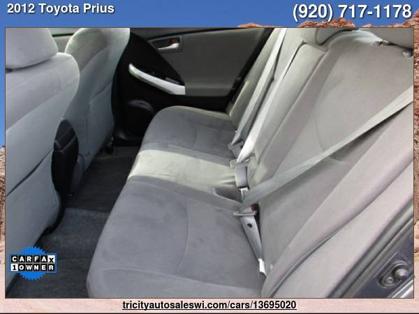 2012 Toyota Prius Three 4dr Hatchback Family owned since 1971 - cars... for sale in MENASHA, WI – photo 18