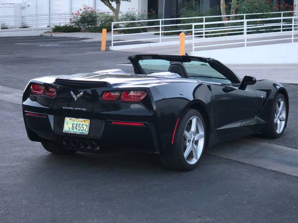 2014 Corvette Convertible-3LT-Auto-CLEAN TITLE + CARFAX-$349 mo OAC* for sale in Las Vegas, CA – photo 5