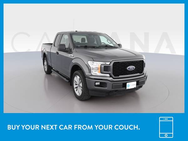 2018 Ford F150 Super Cab Lariat Pickup 4D 6 1/2 ft pickup Gray for sale in Louisville, KY – photo 12
