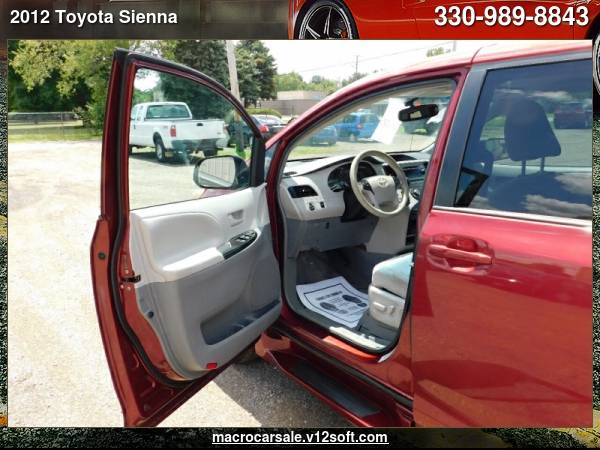 2012 Toyota Sienna LE Mobility 7 Passenger 4dr Mini Van with - cars... for sale in Akron, OH – photo 22