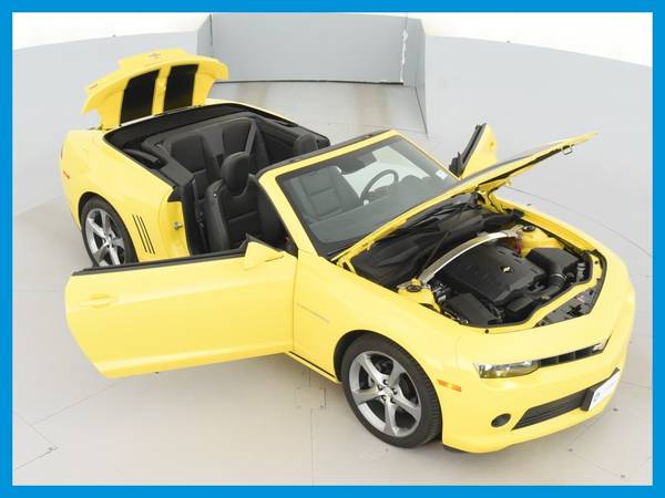 2014 Chevy Chevrolet Camaro LT Convertible 2D Convertible Yellow for sale in Stillwater, OK – photo 21