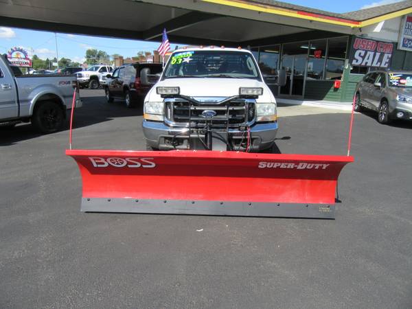2003 Ford F-550 4X4 With New Boss 9' Straight Blade Plow!!! for sale in Billings, WY – photo 3