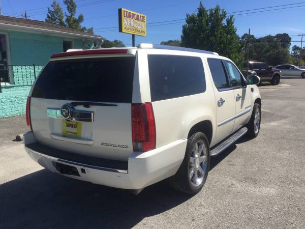 LOADED! 2008 CADILLAC ESCALADE ESV AWD W LTHR, ROOF, NAV, 22" WHEELS for sale in Wilmington, NC – photo 10