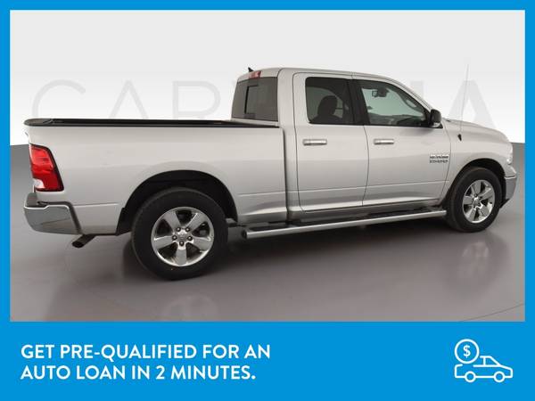 2018 Ram 1500 Quad Cab Big Horn Pickup 4D 6 1/3 ft pickup Silver for sale in Albany, GA – photo 9