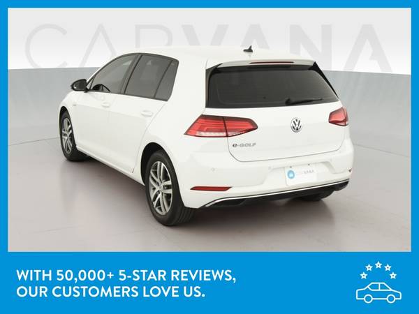 2017 VW Volkswagen eGolf SEL Premium Hatchback Sedan 4D sedan White for sale in Long Beach, CA – photo 6