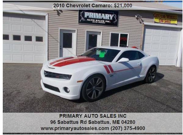 2010 CAMARO 2SS 12,000 MILES CAMMED!! for sale in Sabattus, ME