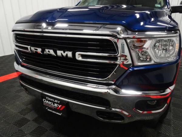 2019 RAM 1500 Big Horn/Lone Star 4WD Crew Cab pickup Blue - cars &... for sale in Branson West, AR – photo 9