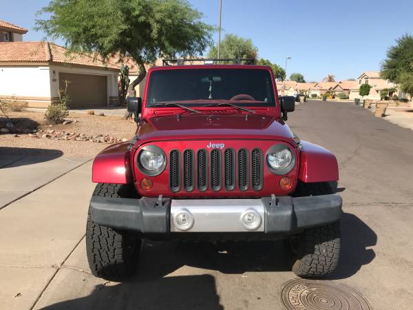 2012 Jeep Wrangler Unlimited Sahara 4D - cars & trucks - by owner -... for sale in Goodyear, AZ – photo 3