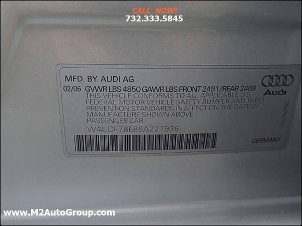 2006 Audi A4 2 0T quattro AWD 4dr Sedan (2L I4 6A) for sale in East Brunswick, NY – photo 20
