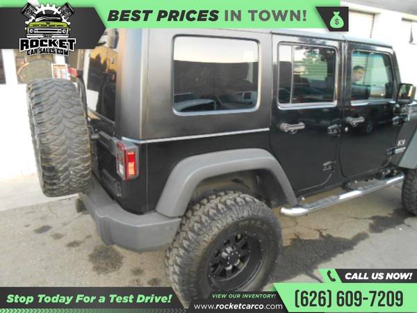 2009 Jeep Wrangler Unlimited X 4x4SUV PRICED TO SELL! - cars &... for sale in Covina, CA – photo 4