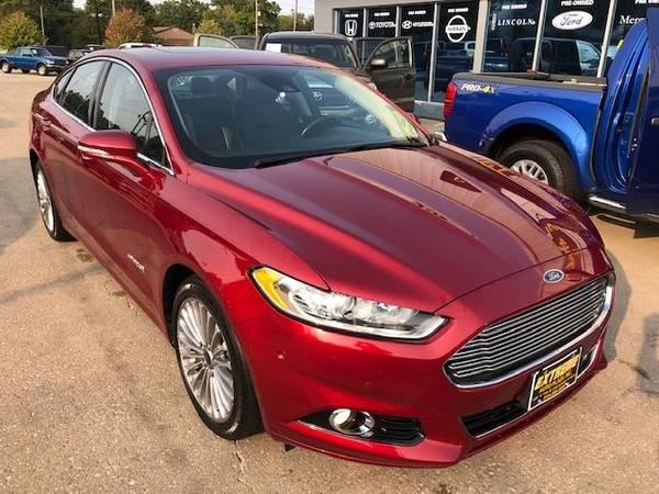 2014 Ford Fusion Hybrid TITANIUM HEV - cars & trucks - by dealer -... for sale in Des Moines, IA – photo 3