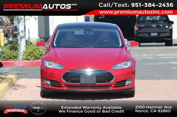2014 Tesla Model S Electric 85 - ALL GLASS PANORAMIC ROOF Hatchback... for sale in Norco, CA – photo 2