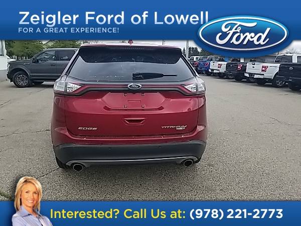 2018 Ford Edge Titanium - - by dealer - vehicle for sale in Lowell, MI – photo 10