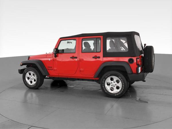 2015 Jeep Wrangler Unlimited Sport S SUV 4D suv Red - FINANCE ONLINE... for sale in Columbia, SC – photo 6