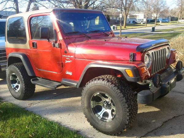 99' Jeep Wrangler Sport- (SALE) 4wks 'ONLY' - cars & trucks - by... for sale in Country Club Hills, IL – photo 3