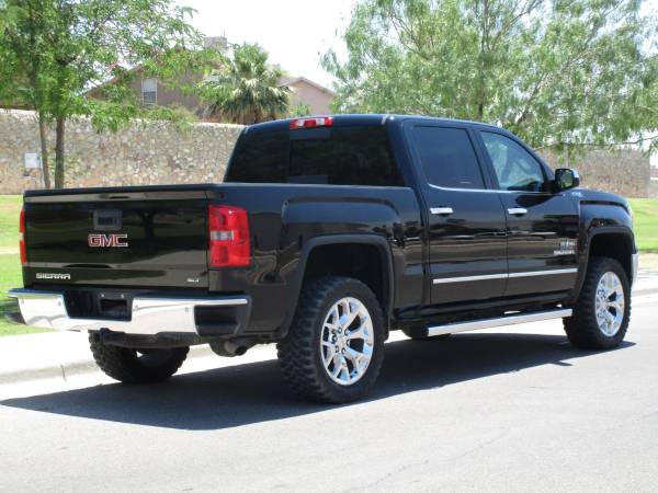 2014 GMC SIERRA Z71 V8 4X4 CREW CAB ONLY 85K MILES! BLACK ON BLACK for sale in El Paso, NM – photo 7