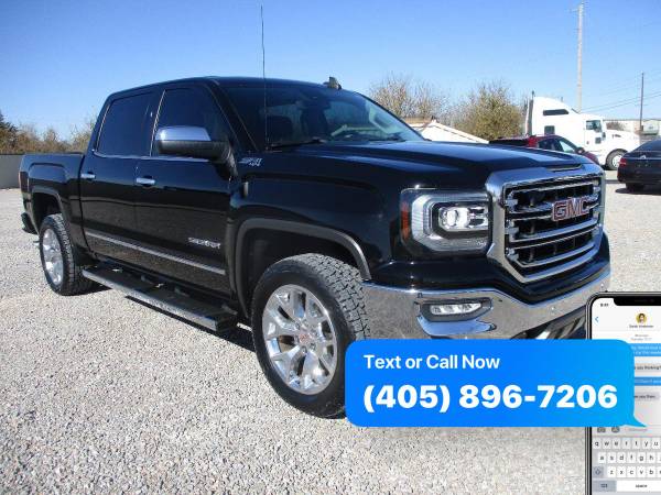 2016 GMC Sierra 1500 SLT 4x4 4dr Crew Cab 5.8 ft. SB Financing... for sale in Moore, AR – photo 2