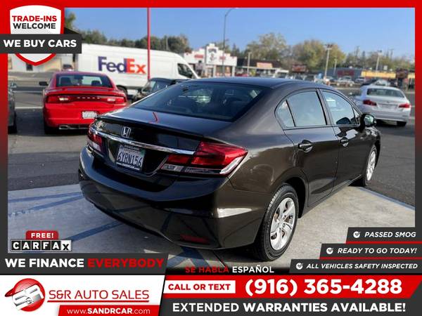2013 Honda Civic LX Sedan 4D 4 D 4-D PRICED TO SELL! for sale in Sacramento , CA – photo 7