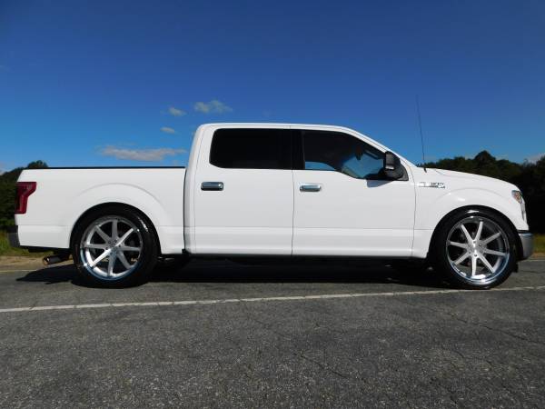 5/7 LOWERED 15 FORD F-150 XLT SUPERCREW 5.0L COYOTE *24X10 KMC*... for sale in KERNERSVILLE, SC – photo 3