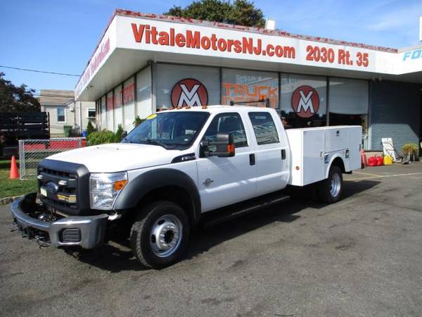 2016 Ford Super Duty F-550 DRW CREW CAB 4X4 SERVICE BODY, DIESEL -... for sale in south amboy, MS – photo 2