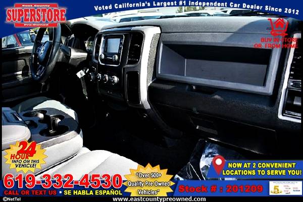 2017 RAM 1500 EXPRESS TRUCK-EZ FINANCING-LOW DOWN! - cars & trucks -... for sale in El Cajon, CA – photo 2