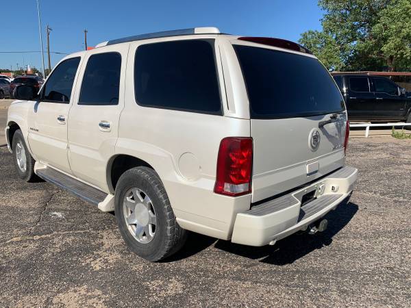 WHITE 2002 CADILLAC ESCALADE for $700 Down for sale in 79412, TX – photo 5