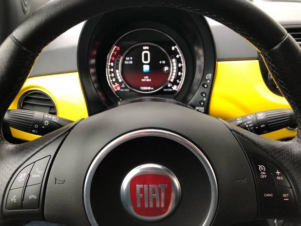2015 Fiat 500 Sport - Cool Modern Pearl Yellow Color - Automatic -... for sale in binghamton, NY – photo 16