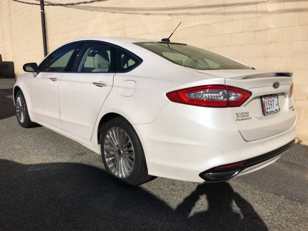 2014 Ford Fusion Titanium w/ Eco Boost, Sunroof and Leather. - cars... for sale in Peabody, MA – photo 5