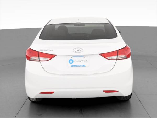 2013 Hyundai Elantra GLS Sedan 4D sedan White - FINANCE ONLINE -... for sale in Sarasota, FL – photo 9