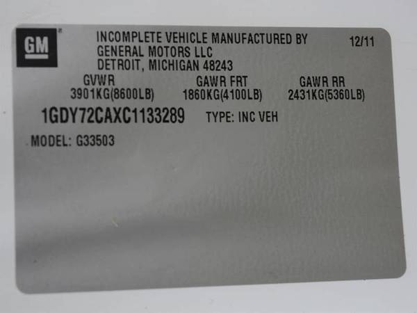 2012 GMC 3500 12ft Box Truck for sale in Ann Arbor, MI – photo 24