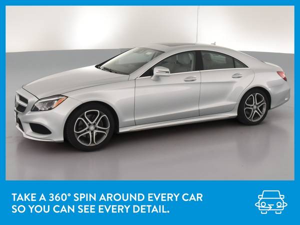 2016 Mercedes-Benz CLS-Class CLS 400 4MATIC Coupe 4D coupe Silver for sale in Arlington, District Of Columbia – photo 3
