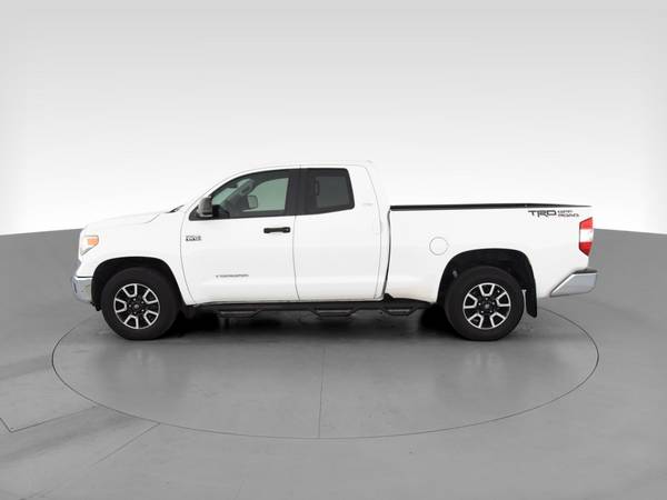 2014 Toyota Tundra Double Cab SR Pickup 4D 6 1/2 ft pickup White - -... for sale in Decatur, AL – photo 5
