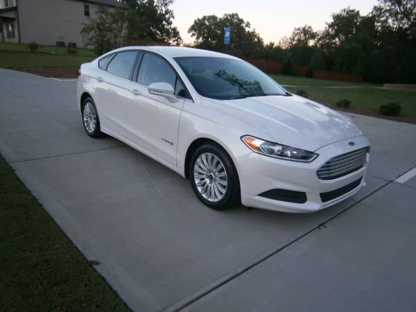 2014 ford fusion se hybrid 1 owner company car sharp%% - cars &... for sale in Riverdale, GA – photo 3
