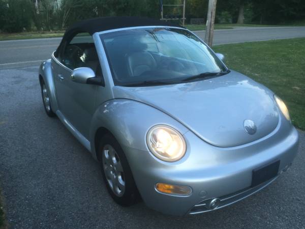 2003 Volkswagen Beetle Convertible GLS 72k miles Auto Leather Clean for sale in hudson valley, NY – photo 7
