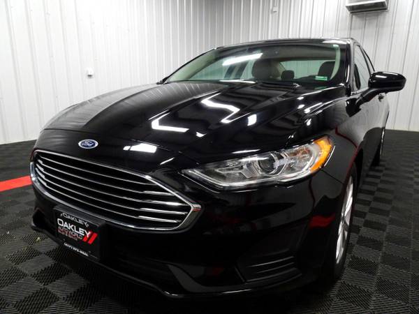 2019 Ford Fusion SE FWD sedan Black - - by dealer for sale in Branson West, AR – photo 9