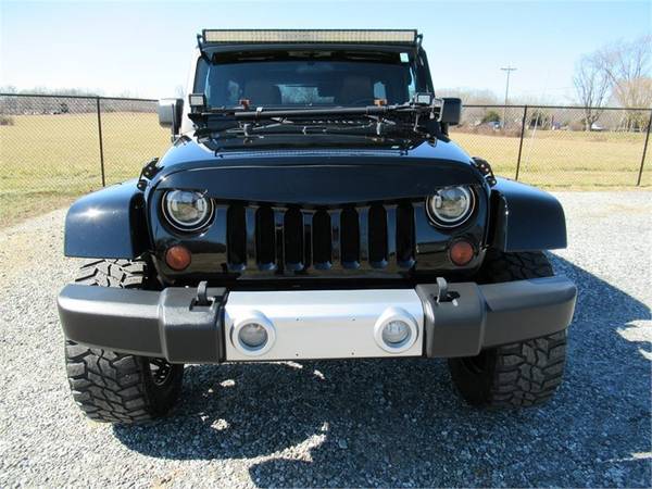 2011 JEEP WRANGLER UNLIMITED SAHARA, Black APPLY ONLINE for sale in Summerfield, NC – photo 14