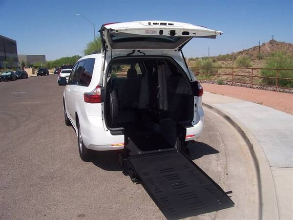 2015 Toyota Sienna LE Wheelchair Handicap Mobility Van - cars & for sale in Phoenix, CA – photo 3