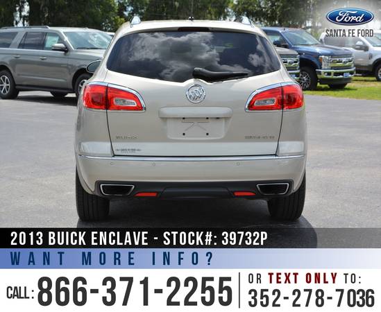 2013 BUICK ENCLAVE SUV *** Remote Start, Homelink, Leather Seats *** for sale in Alachua, FL – photo 6
