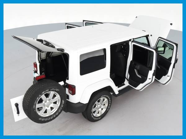 2016 Jeep Wrangler Unlimited Sahara Sport Utility 4D suv White for sale in Cambridge, MA – photo 19