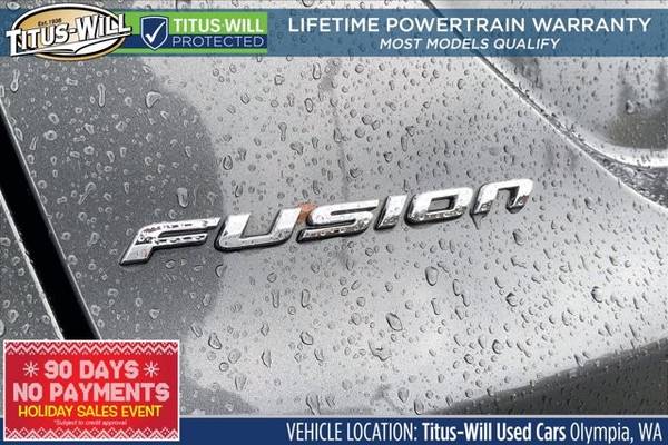 2017 Ford Fusion Electric Hybrid SE Sedan - cars & trucks - by... for sale in Olympia, WA – photo 7