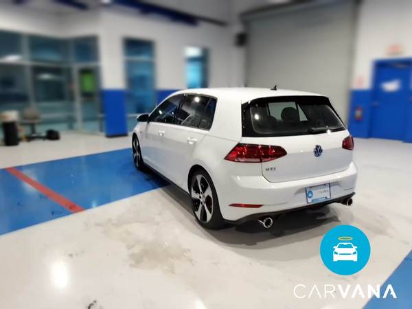 2018 VW Volkswagen Golf GTI S Hatchback Sedan 4D sedan White -... for sale in Fort Myers, FL – photo 8