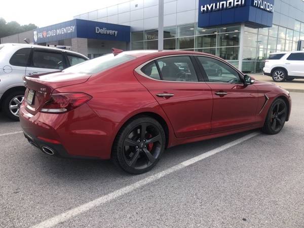 2019 Genesis G70 3.3T Dynamic sedan Havana Red for sale in Fayetteville, AR – photo 4
