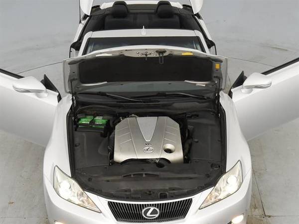 2010 Lexus IS IS 350 Sport Convertible 2D Convertible SILVER - FINANCE for sale in Atlanta, CA – photo 4