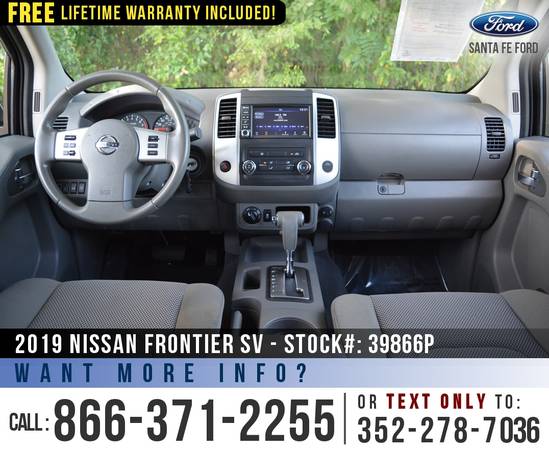 2019 Nissan Frontier *** Cruise, Bedliner, Bluetooth, Touchscreen *** for sale in Alachua, AL – photo 14